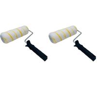 Nespoli Rodillo de Pintura Antigota, 22 cm, para Todo Tipo de Superficies, Pinturas Plásticas, Decorativas y Monocapas, para la Decoración del Hogar (Paquete de 2)