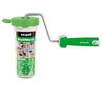 Nespoli Rodillo de Pintura, Sistema Rollmatic de 22 cm, Ideal para Paredes y techos, con Envase de Protección, Cambia de Rodillo sin Mancharte