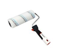 Nespoli - Rodillo para Pintura de 22 cm para Superficies ásperas y Trabajos de Bricolaje, Rodillo de Pintura Mural y fijación para Paredes Interiores, Mango ergonómico SoftTouch cómodo - Aplicación