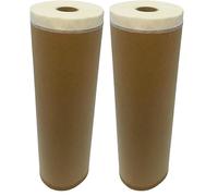 Nespoli Rollo de Papel con Cinta Adhesiva, 30 cm x 45 m, 40 GR/M², para Protección de Zócalos, Puertas, etc... Fácil de Cortar y Fácil de Colocar, No deja Restos de Adhesivo una Vez Retirado