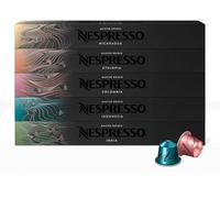 Nespresso OriginalLine Master Origin Paquete variado: Colombia, Etiopía, India, Indonesia, Nicaragua, 50 cápsulas - "No compatible con Vertuoline"
