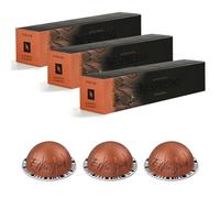 Nespresso Cápsulas VertuoLine Gran Lungo Café 30 cápsulas - Prepara 5 onzas por taza (Etiopía)