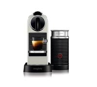 Nespresso Citiz - Máquina automática de café con espumador de leche para espresso, capuchino y blanco plano de Magimix en color blanco