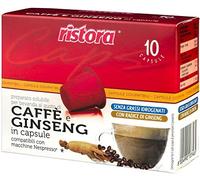 Nespresso compatibles con 240 cápsulas de café y ginseng RISTORA
