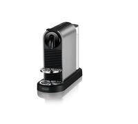 Nespresso De'Longhi CitiZ Platinum - Cafetera de Cápsulas 4 Tamaños Titanio | Cafetera de Espresso, Agua Caliente para Americano, 19 Bares, Apagado Automático, EN220.T