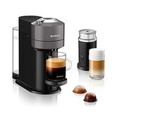 Nespresso De'Longhi ENV 120.GYAE Vertuo Next - Cafetera de cápsulas con espumador de leche, color gris