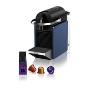 Nespresso De'Longhi Pixie EN127.BL, Máquina de Café en Cápsulas, Espresso y Café Lungo, Modo ECO, Diseño Compacto, Sistema de Presión de 19 Bares, Pack de Bienvenida Incluido, 1260W, Blue