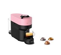 Nespresso De'Longhi Vertuo Pop - Cafetera de Cápsulas 4 Tamaños Rosa | Cafetera Compacta, Lectura de Código de Barras, One-Touch, Tecnología Centrifusion, ENV90.P