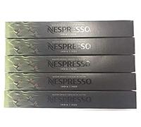 NESPRESSO Espresso India - 50 Cápsulas | Café Arábica & Robusta de la India, tostado oscuro, intensidad 11, ideal para espresso fuerte y lungo