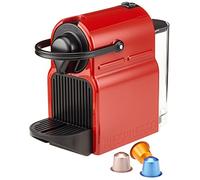 Nespresso Inissia Krups XN100510, Cafetera de Cápsulas, Rojo