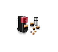 Nespresso Krups YY4296FD - Cafetera espresso, color rojo