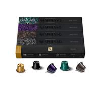 Nespresso Original C?psulas de Caf? 50 C?psulas (10 Roma, 10 Ristretto, 10 Arpeggio, 10 Volutto & 10 Stockholm) para M?quina de Caf?, Cafetera, Tueste