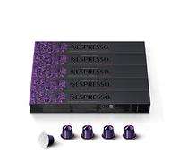 Nespresso Original - Paquete de 50 cápsulas de café descafeinado Arpeggio Decaffeinato - Intensidad 9 - Para Ristretto, Espresso & Cappuccino Receta Leche - (5 estuches de 10)