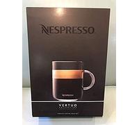 Nespresso Vertuo Juego de tazas de café de cristal (2 x 390 ml), incluye 2 cucharas