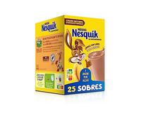 Nesquik cacao soluble instantáneo - 1 estuche x 25 sobres de 13,5 g - Total: 337.5 g
