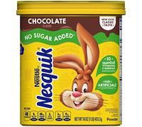 Nestlé, Chocolate Sabor, Sin Azúcar Añadido, 16 oz (453 g) - Nesquik - vendedor GB