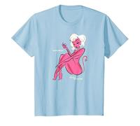 Nessa Barrett Teenage Devil Camiseta, Niños, Azul Bebé, 10 años
