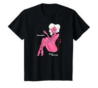 Nessa Barrett Teenage Devil Camiseta, Niños, Negro, 8 años