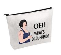 Nessa Gavin Cosméticos Bolsa de maquillaje Oh What Occurring Cosméticos Regalo para los fans de Gavin & Stacey, Oh What Occurring