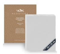 NESSTERS Estabilizador de Bordado Tear Away (desgarrable) - 120 hojas de 25 x 30 cm - Papel de bordado de rasgar para bordar a máquina o a mano - Papel para rasgar - Peso medio (60 gsm)