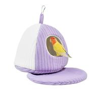 Nest di Pappagall0 - Cama de Peluche para pájaros, casa de Jaula cálida, de suspensión Suave, para Animales acogedores, del sueño para los pequeños pájaros mediocres Exteriores