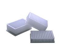 NEST Scientific 502062 - Plato de pozo profundo, fondo en U, cuadrado, estéril, 96 pocillos, volumen de 1,6 ml (paquete de 50)