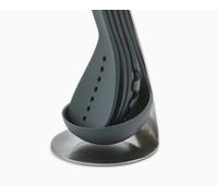 Joseph Joseph - Nest - Juego de utensilios de cocina de 5 piezas, Batería de cocina - Gris / Acero inoxidable