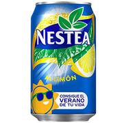 Nestea - Limon, Refresco de té sin gas, 330 ml (Pack de 12), Lata
