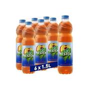 Nestea Melocotón Botella 1.5 L x 6 uds | Té Frío Refrescante, Sabor Natural a Melocotón | Bebida Refrescante v Optimo para el Verano