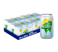 Nestea - Té con Limón Zero, Lata 33 cl x 24 uds | Sin Azúcar | Sabor Refrescante y Natural | Optimo para Disfrutar Frío