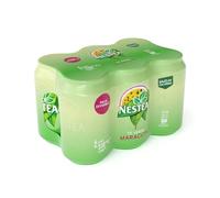 Nestea Té Verde Maracuyá Lata 33 cl, Pack de 6, Refrescante, Sabor Exótico, Baja en Calorías, Optimo para cualquier momento, Pack práctico