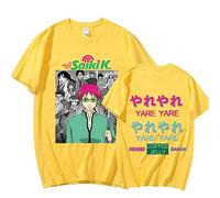 Nesthome Anime The Desaströse Leben von Saiki K T-Shirts Kusuo Saiki Shorts Ärmel Sweatshirt Kusuo Saiki Tee Cosplay Sweatshirts