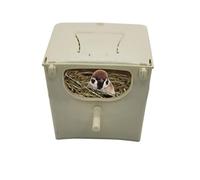 Nesting Box - Breeding Bird nests | Chicken Bird nests | Box with Perch, Wood Bird Breeding Box, Rustproof Cage Box, Parrot Breeding Box for Canary, Parakeet and African Grey Parrot