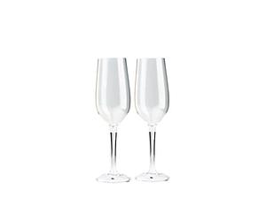 NESTING CHAMPAGNE FLUTE SET