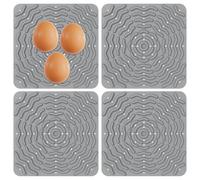 Nesting Pads, Hen Nesting Box Bedding, 4X Washable Silicone Liner, 12.01x12.01 Inches, Soft Elastic Design for Roosting Hens, Ducks, Chicks, and Brooders