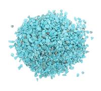 NESTINGHO 2 Bolsas de Piedras Turquesas Naturales para Decoración de Acuarios y Manualidades, Grava de Acuario de 100g Formas Variadas para Mejorar el Ambiente