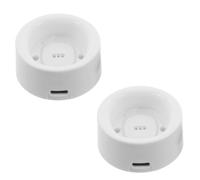 NESTINGHO 2 Piezas Cargador de Repuesto para Cargador de Cepillo de Dientes Eléctrico Compatibles con Base de Carga Estable con Protección de Voltaje para Cepillos Eléctricos Blanco