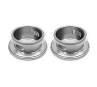 NESTINGHO 2 Tapas de Acero Inoxidable para Jarra de Agua Diseño Moderno y Superficie Lisa, a Prueba de Polvo Agujeros para Filtrar Infusiones y Jugos