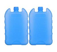 NESTINGHO 2piezas Bloques de Hielo Reutilizables para Nevera y Bolsas de Almuerzo Contenedor Portátil sin Fugas para Conservar Alimentos y Bebidas Medio Multifuncional para Transporte y Uso