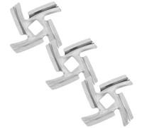 NESTINGHO 3 Piezas Cuchilla y Grosor con Cuadrados Diagonal para Picadora de Carne Accesorio Resistente para Máquina de Picar Carne