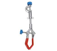 NESTINGHO Abrazadera de Tres Puntas para Matraz Diseño de Tres Mandíbulas, Resistente Corrosión y Protección de Seguridad para Laboratorio