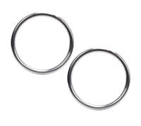 NESTINGHO Anillos y Superficie Lisa para Entrenamiento de Acero Inoxidable de Wing Chun Resistencia Corrosión Suministros de Fitness Ideales para Decoracion Verano y Técnicas Wing Chun