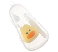 NESTINGHO Aspirador Manual para Bebés Sistema Antirreflujo, Silicona Suave y Estuche de Almacenamiento, Adecuado para Limpieza Segura Nariz de Recién Nacidos
