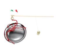NESTINGHO Báscula de Medicina Tradicional Práctica y Conveniente Material Plástico y Metal para Uso en Cocina y Herbolario, Diseño Retro y Portátil