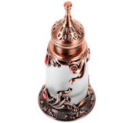 NESTINGHO Botella de Perfume Diseño Delicado y Portátil para del Hogar Vintage de 15ml de Aleación Ligera y Uso en
