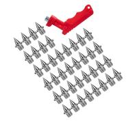 NESTINGHO Clavos de Pista para Zapatos de Atletismo Material de Acero Duro, Accesorios para Zapatillas de Atletismo Ligeras y Duraderas Ideales para Running y Sprint de 100-400 Metros
