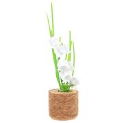 NESTINGHO Clip Aromático para Ventilación de Coche Apariencia de Maceta Simulada, Difusor de Fragancia Decorativo de Corcho y Plástico, Adecuado para Oficina y Dormitorio