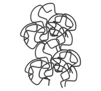 NESTINGHO Clip de Manivela de Ventana de Coche, 20 Piezas de Acero Resistente Aplicables para Regulador de Ventana de Puerta, con Clip de Sujeción Seguro para Accesorios Automotrices