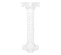 NESTINGHO Columna Romana de Plástico para Flores y Plantas, Adorno Elegante y Estable para Bodas y Balcones, Decoración Retro de Estilo Europeo en Color Claro Estilo Varios Estilos