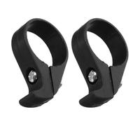 NESTINGHO Deflectores para Protección Cadena para de Protectores Bicicleta y Plástico Negro, Fácil Instalación, 2 Piezas Segura de Montaña